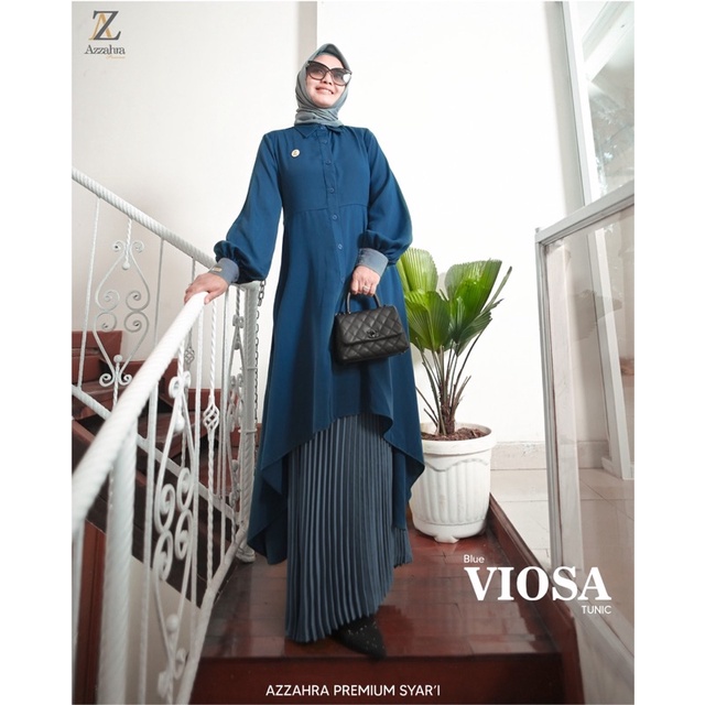 VIOSA SET TUNIK ROK AZZAHRA PREMIUM SYARI