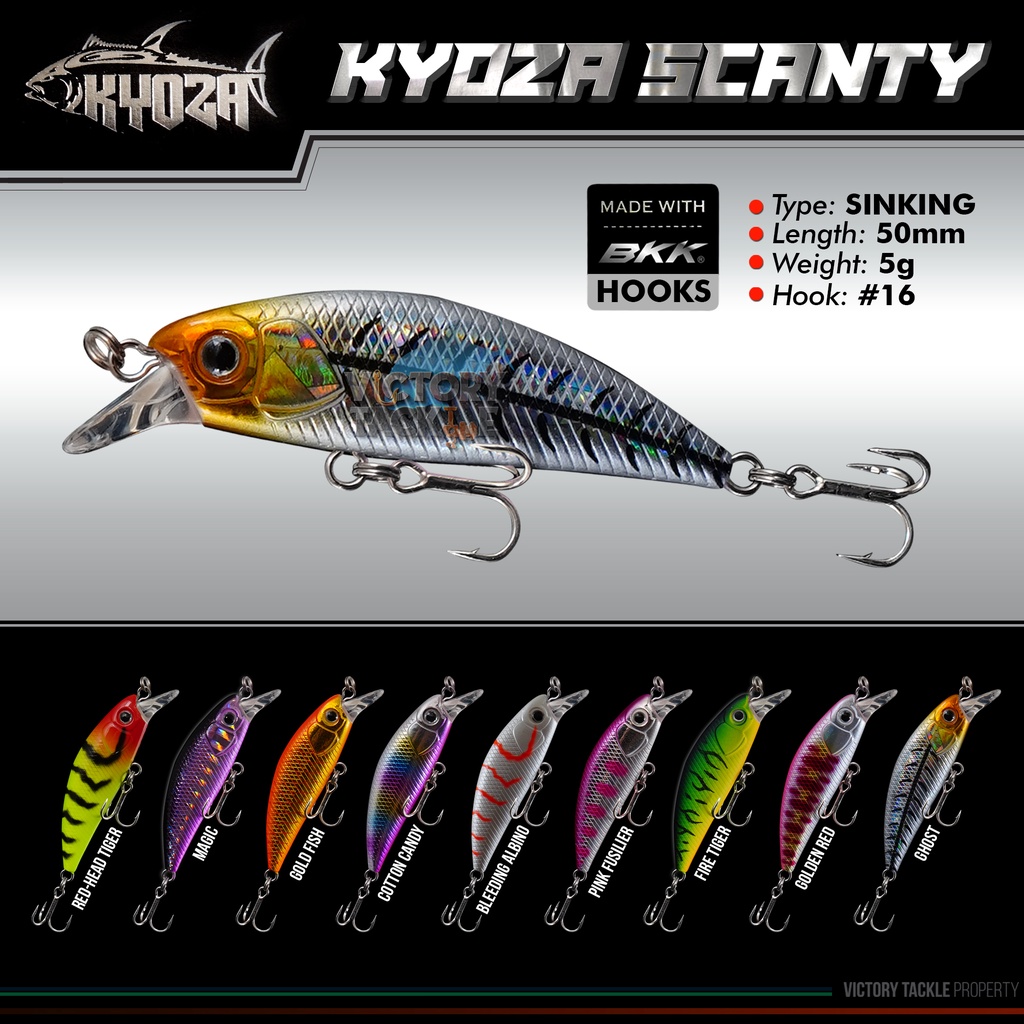 UMPAN PANCING Lure KYOZA SCANTY 50 MM 5 GRAM