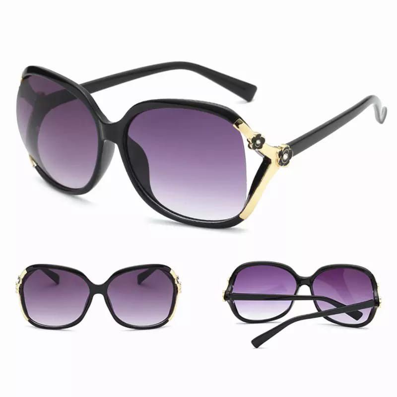 Sunglasses/Kacamata Wanita Gaya Korea Kacamata Fashion Kuil Logam Wanita/Pria unisex