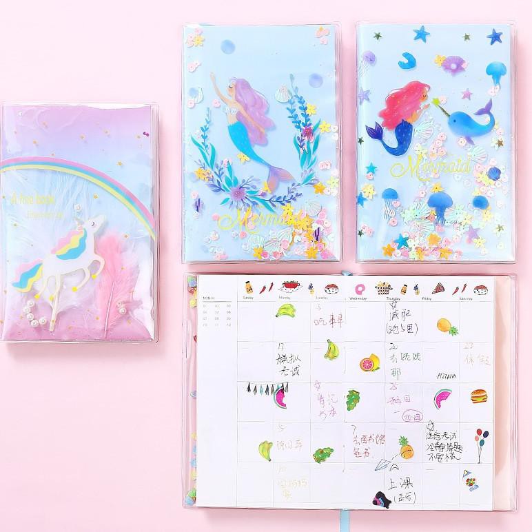 

(New Mall NYA 12Ju7Ab) Gracia - BUKU AGENDA KARAKTER UNICORN - NOTE BOOK UNICORN ๑۩ﺴ