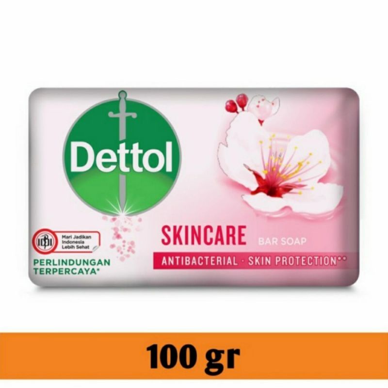 DETTOL SABUN BATANG 100GR (ISI 6 PCS)