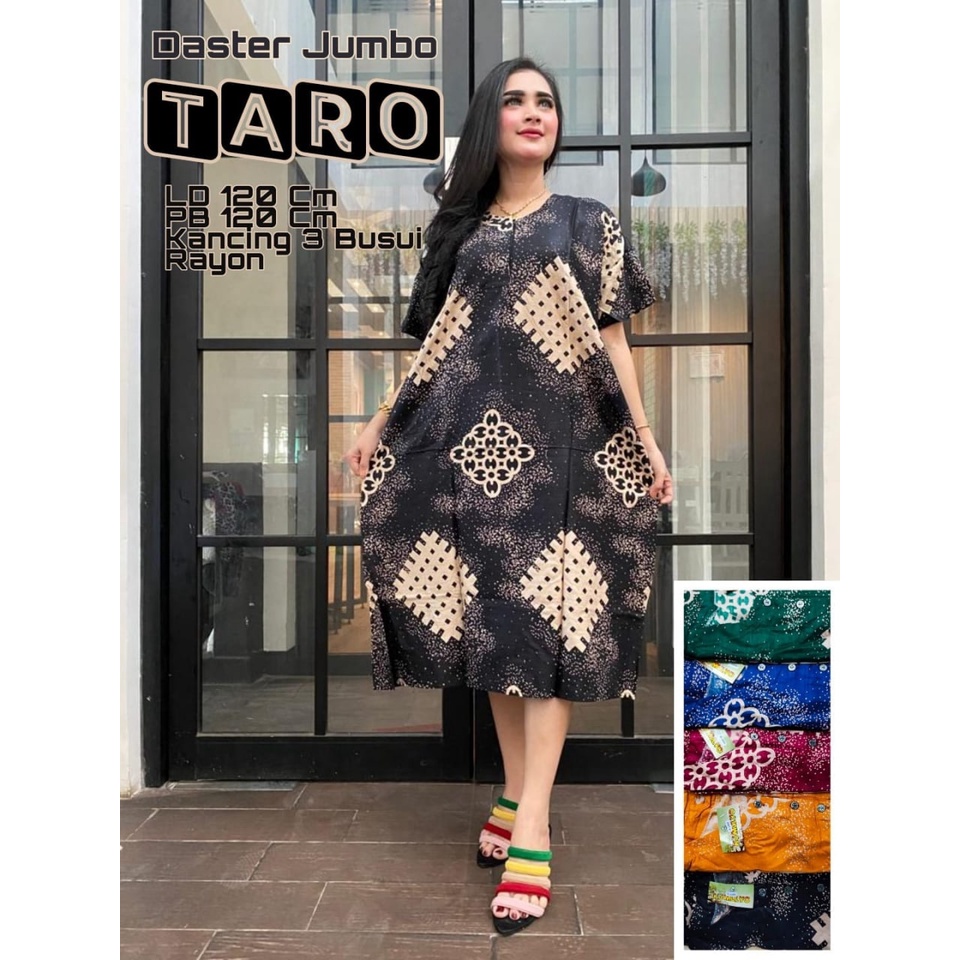 Daster Jumbo LD 120 - Daster Kekinian Busui Friendly Kancing Depan Dada daster ibu bumil baju daster batik wanita daster bali rayon santung premium halus adem nyaman buat harian homedress lengan pendek baju tidur murah Populer