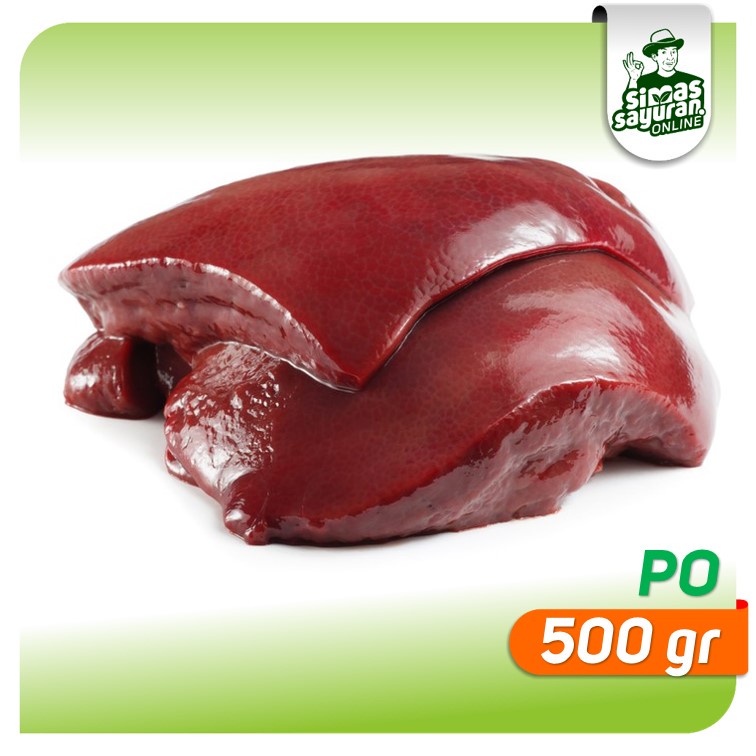 

Hati Sapi 500 gr