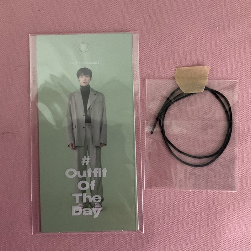 HANG TAG WONWOO SEVENTEEN SEASON GREETING 2022