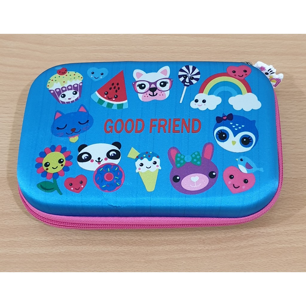 Kotak Pensil Hardcase Hardtop Anak Cewek High Quality