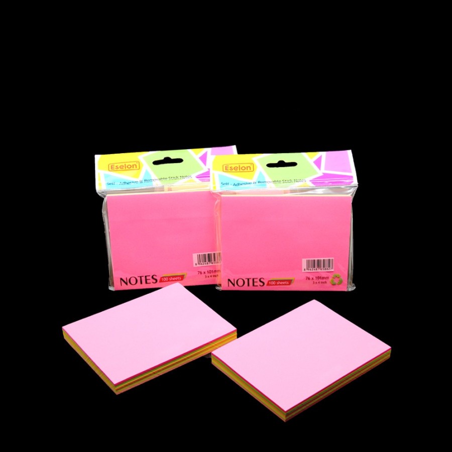 

Stick note / post it / kertas memo eselon warna warni uk 76x101mm