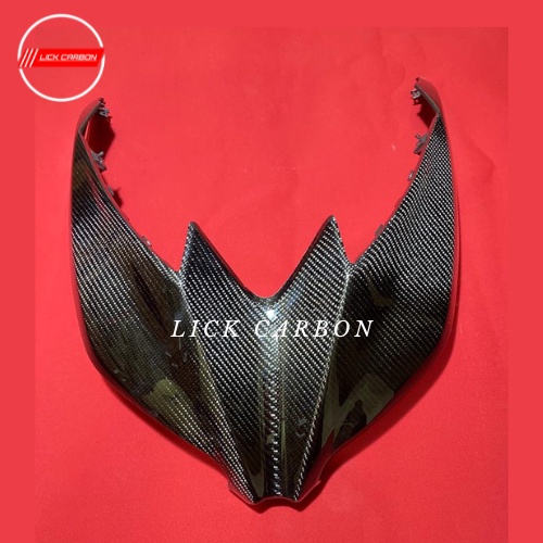 Cover Tameng Depan Bawah Yamaha Xmax Carbon Kevlar Karbon Asli Ori Original Serat Twill Hexagone Pla