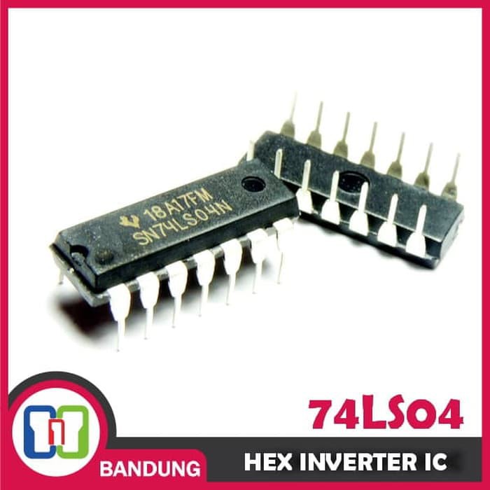 Jual 74LS04N 74LS04 DIP 14 HEX INVERTER IC Indonesia|Shopee Indonesia