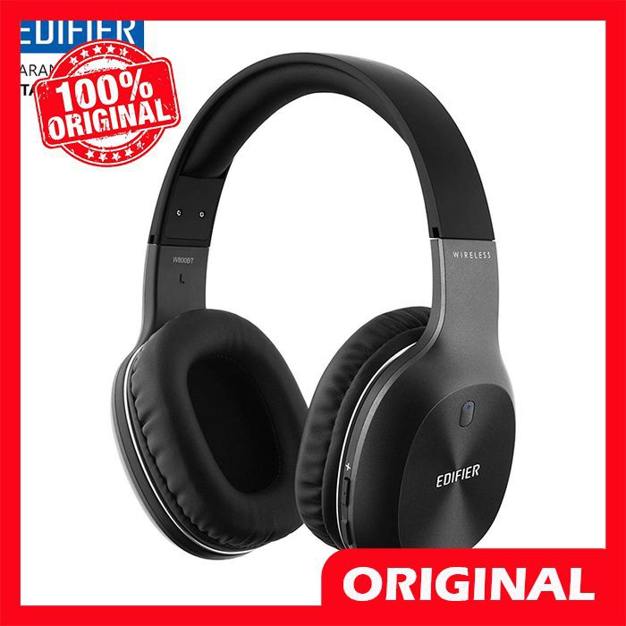 Headphone Bluetooth Edifier W800BT Over Ear Headset - Hitam