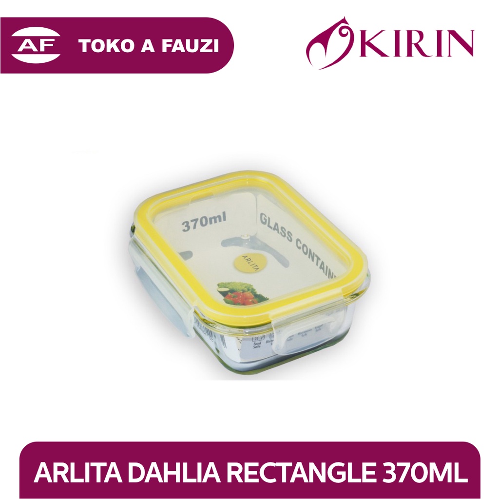 ARLITA DAHLIA RECTANGLE 370ML