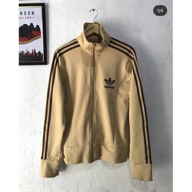 ADIDAS ORIGINAL EUROPE TRACKTOP BROWN