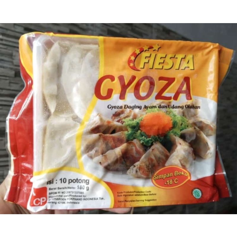 

Fiesta Gyoza Mix Ayam dan Udang isi 10pcs