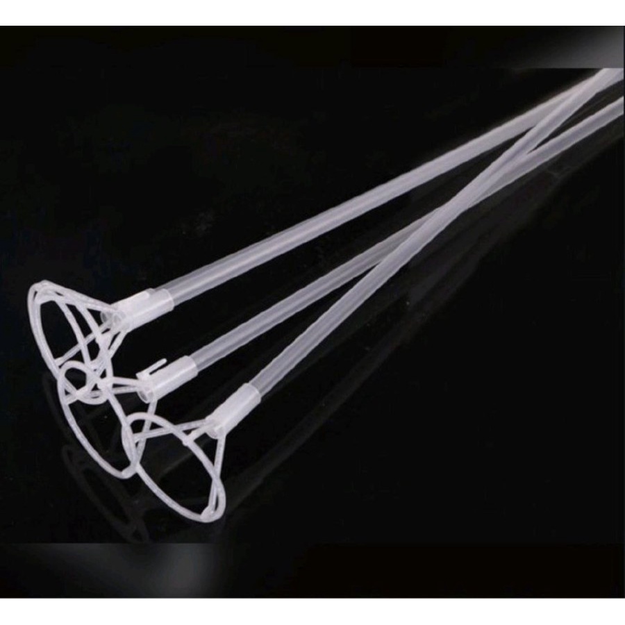Stik Balon PVC + Cup / Balon Hias / Balon Transparant / Balon Dekorasi