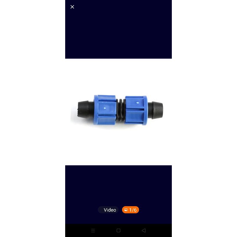 konektor selang drip tape