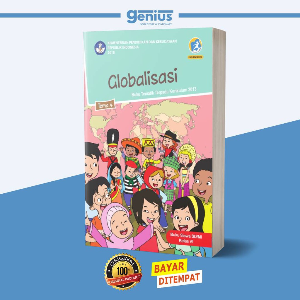 Jual Kls 6 Tema 4 Globalisasi Buku Siswa Tematik BSE SD | Shopee Indonesia