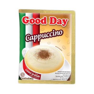 

GOOD DAY CAPPUCCINO 25 GRM X 10 PCS