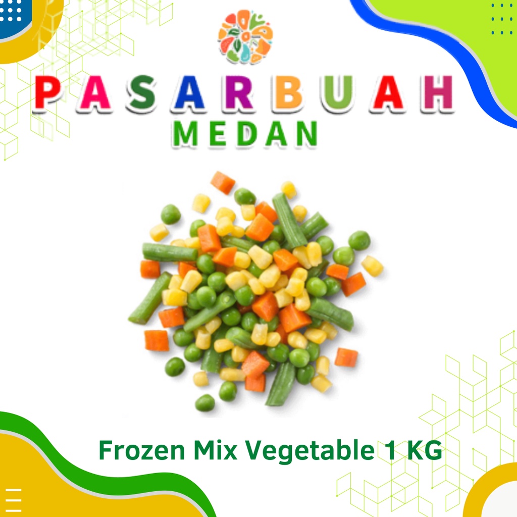 

Distributor Frozen Mix Vegetable 4 Way 1 Kg - Pasar Buah Medan