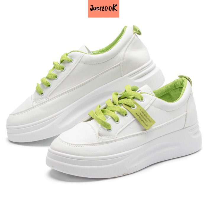 Sepatu original casual terlaris Canvas tanpa tali Sneakers wanita B1X2 tali sekolah Awet polos Sepat
