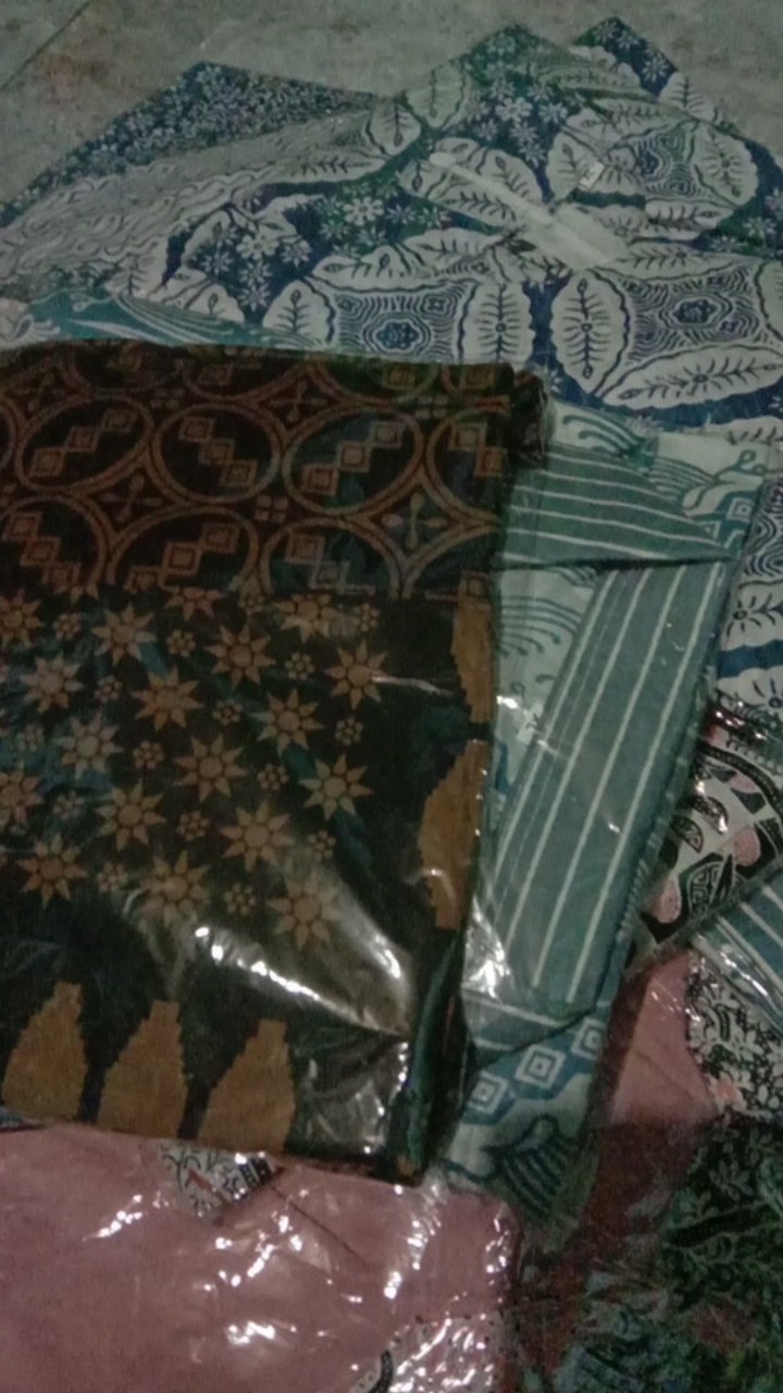 Tey-17 Batik Wanita Asj Sa Hrb026 Kenogo Kemeja Tosca Pendek