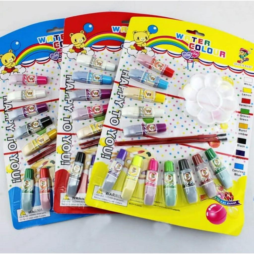 

Water Colour Set Papan 12 Warna / Cat Air papan 12 Warna