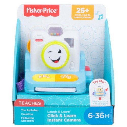 FISHER PRICE CLICK &amp; LEARN INSTANT CAMERA / GJW19