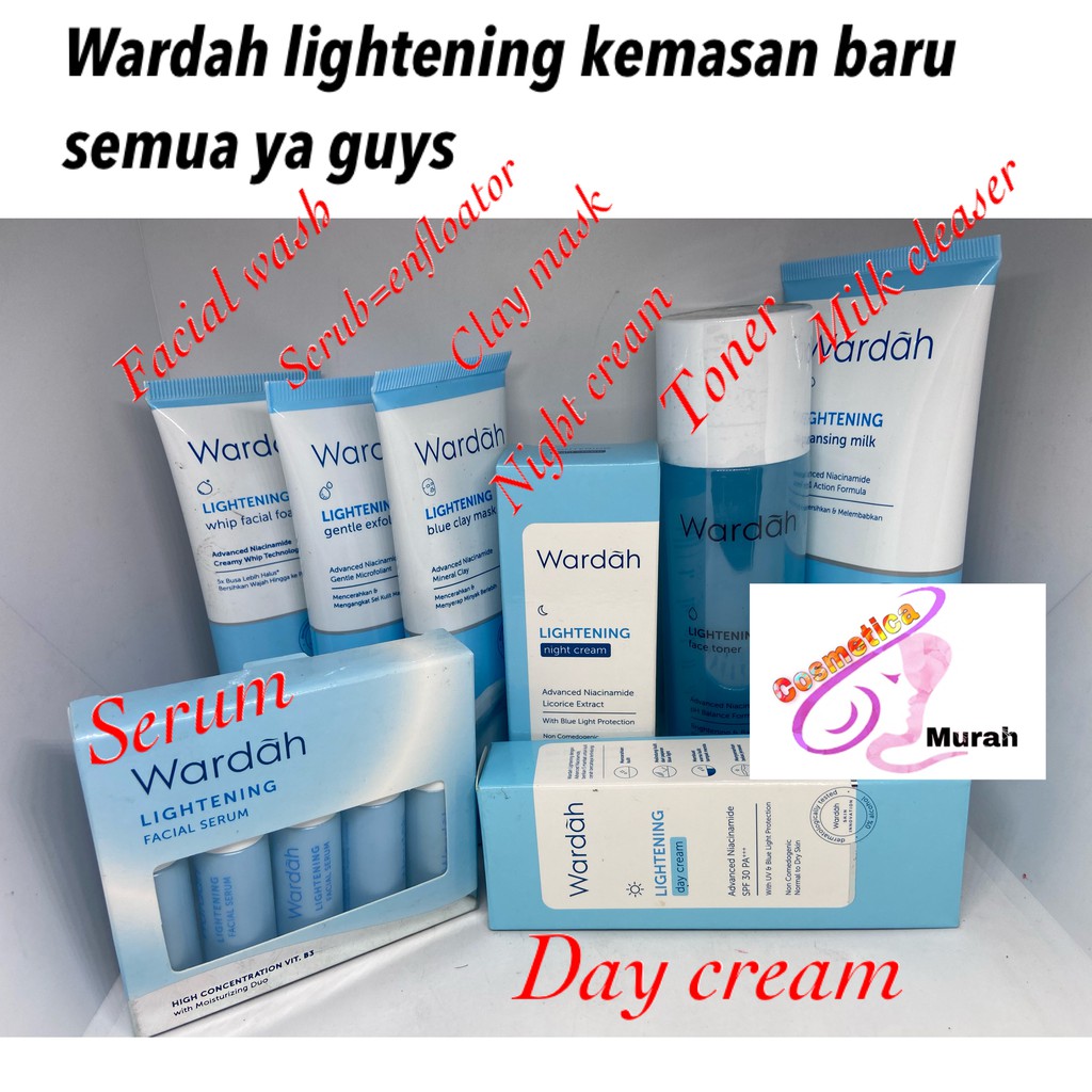 New look / wardah lightening series / wardah lightening series