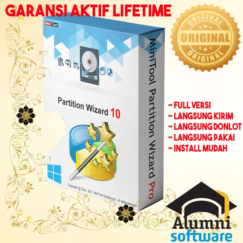 [FULL VERSION] MiniTool Partition Wizard Pro 10 - GARANSI AKTIVASI