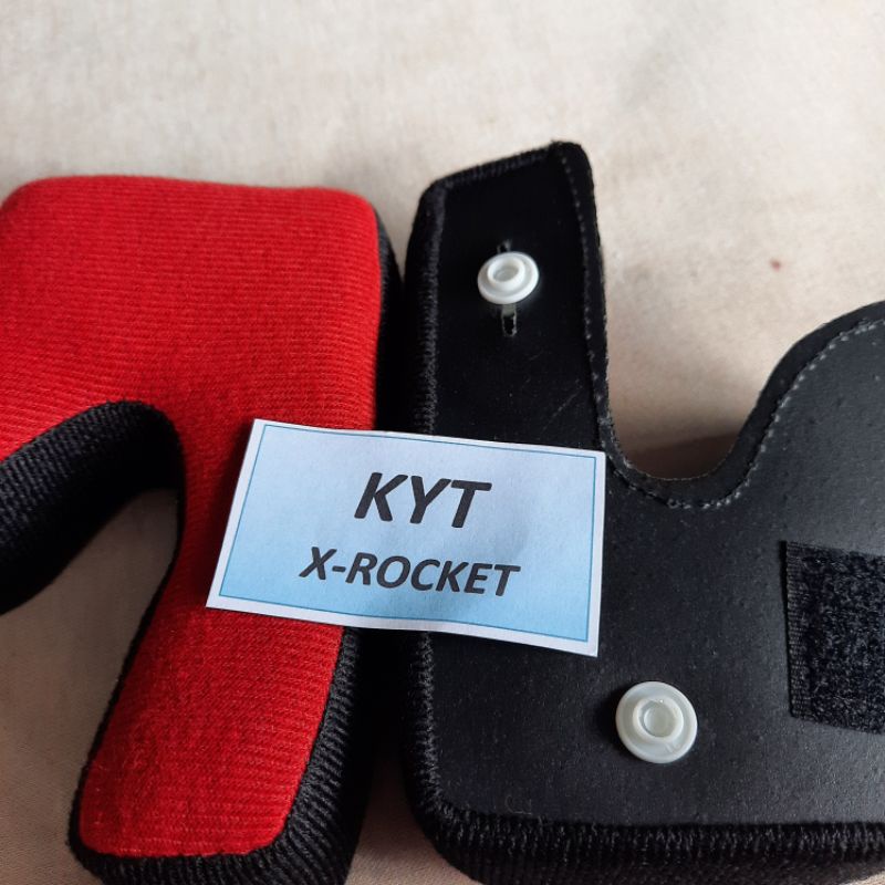 Busa Pipi KYT X ROCKET X-ROCKET Cheek Pad Bantalan Helm ukuran Size S M L XL XXL