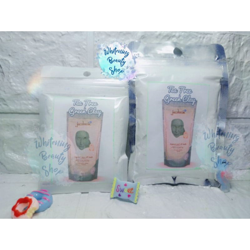 RUBBER MASK BY JORDANIE PEEL OFF MASK REPACK 10GRAM BPOM DAN HALAL MASKER PEEL OFF MURAH