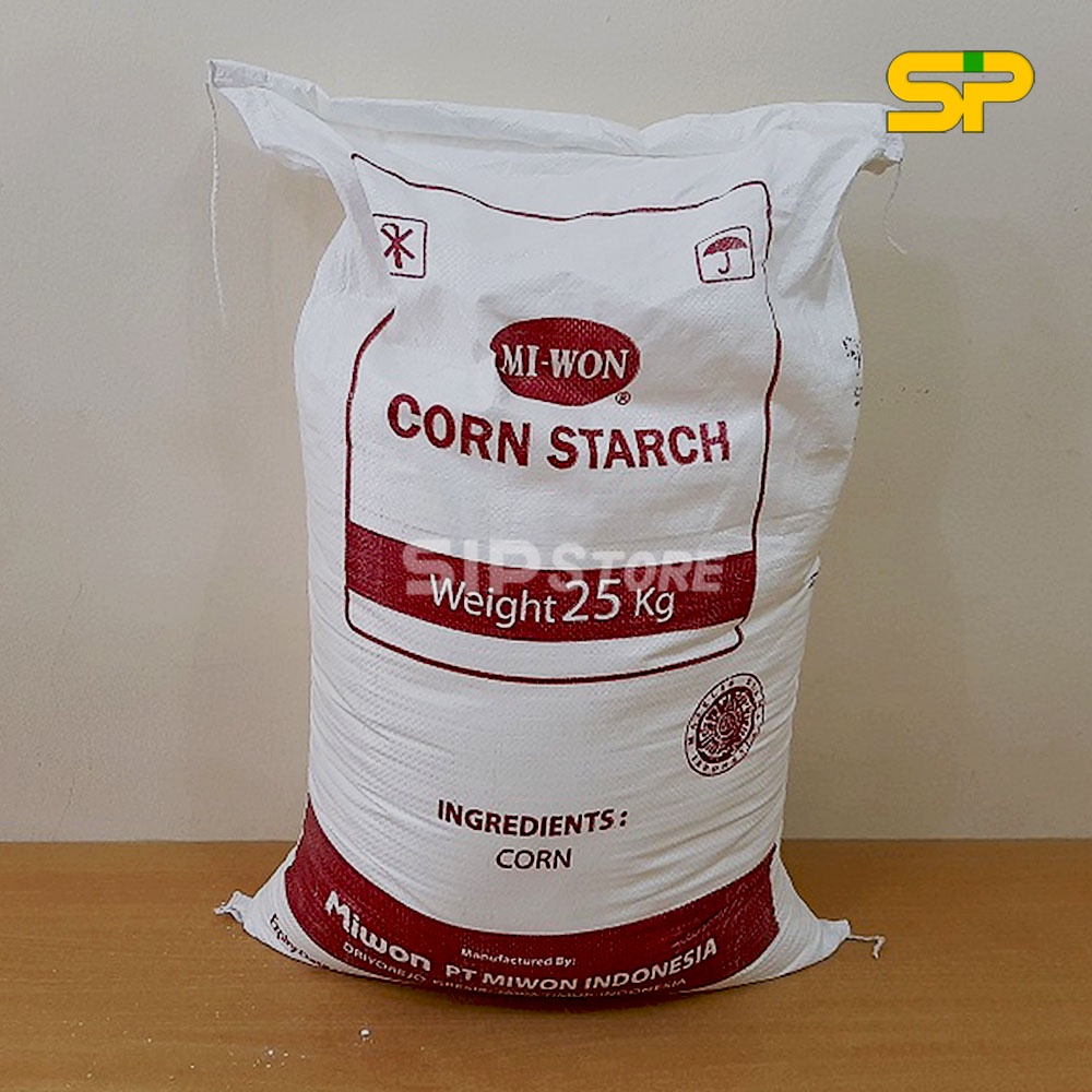 

MIZENA MIWON Tepung Maizena 25kg - Tepung Jagung - Corn Starch 25 kg