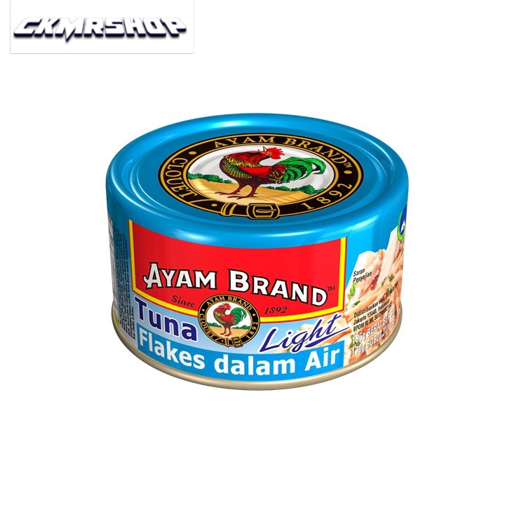 

Ayam Brand Tuna Flakes In Water Light 150gr