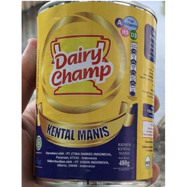 susu kental manis Dairy Champ 480gr