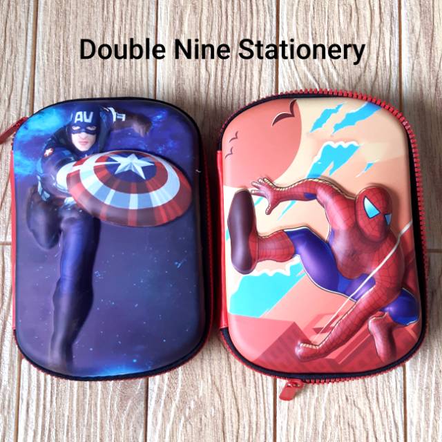 

Pensil case box semi gel 3D