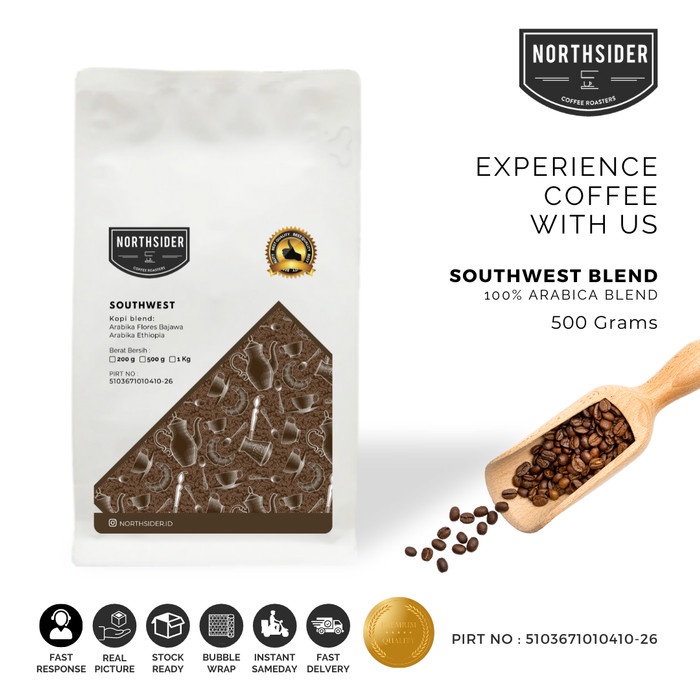

ds011css Kopi Biji Cold Brew/Espresso Blend Southwest - 500Gr Northsider Coffee - Biji Kopi Ds20X11
