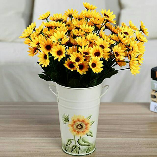 Naindo Bunga Matahari Artifisial hiasan ruang tamu dan kantor