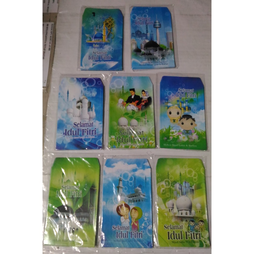 

Ampao Lebaran Idul Fitri ukuran Biasa (uang dilipat biasa) READY STOCK