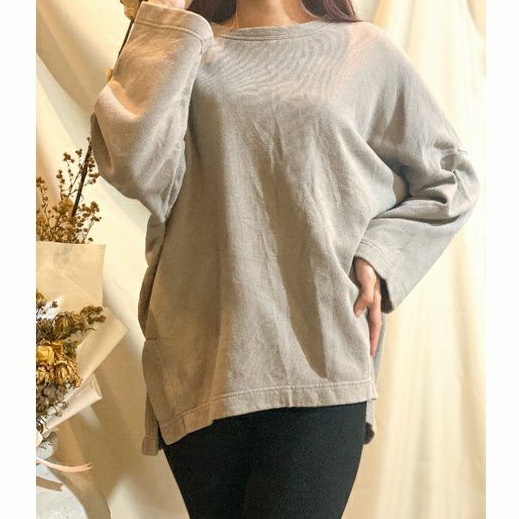 Sweater Crewneck Black yak