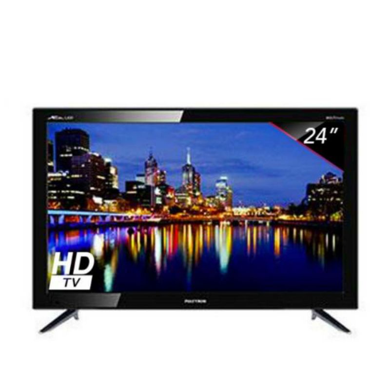 LED TV POLYTRON 24 INCH PLD 24D8511 / 24D1850  USB MOVIE Garansi Resmi