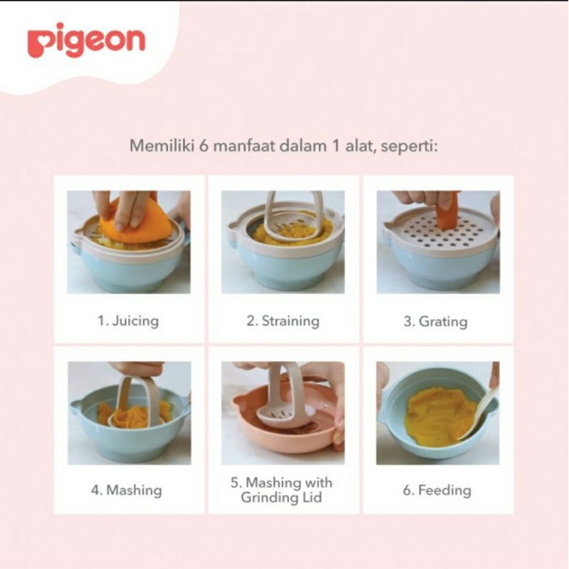 PERALATAN MAKAN BAYI / Home Baby Food Maker Pigeon