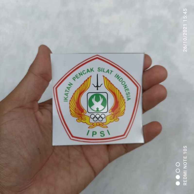 

Stiker IPSI Ikatan Pencak Silat Indonesia stiker vinyl persatuan olahraga beladiri asli budaya Indonésia