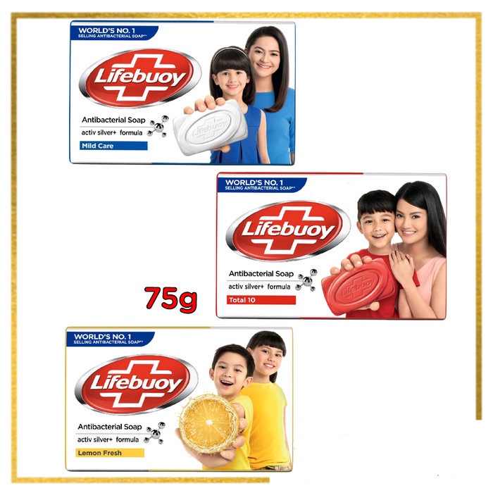 1pcs Lifebouy Body Soap 75g Sabun Mandi batang lifeboy life 75 g