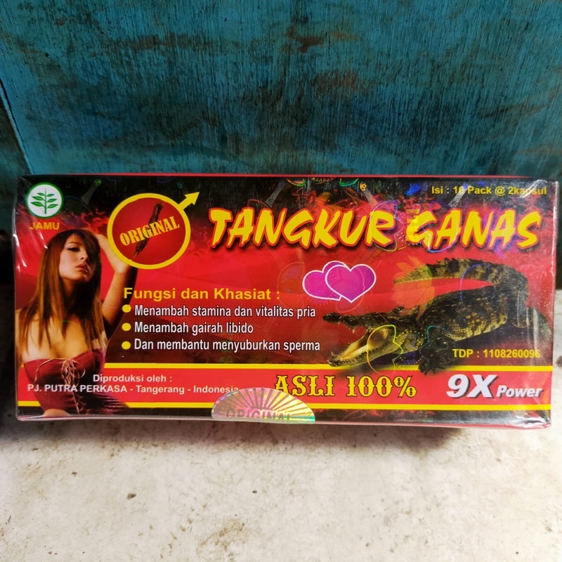 Tangkur Ganas 9x Original 100% exp 2025 1box isi 10pack @2kapsul