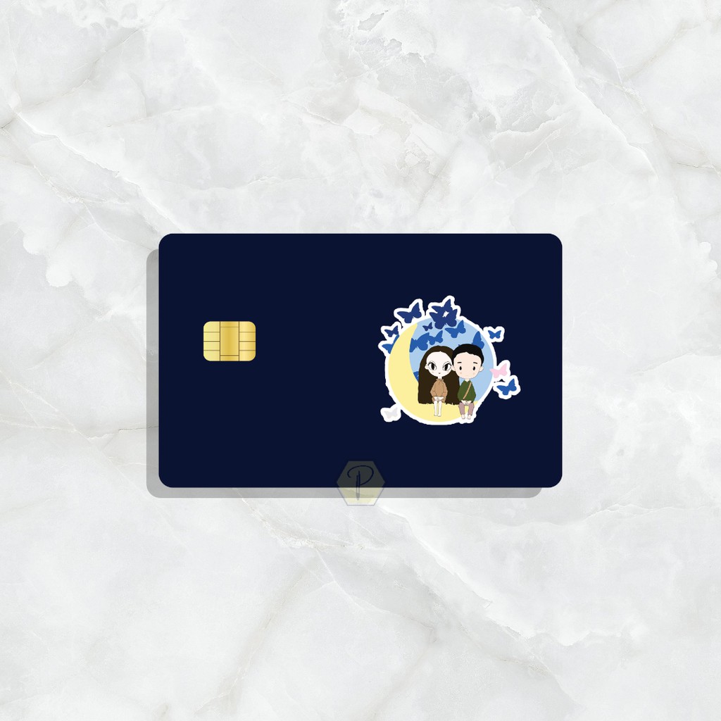 SEASON 1 KOREAN VIBES - Card Cover Skin Sticker – PLIATA Stiker Kartu ATM, E-Money, E-Toll