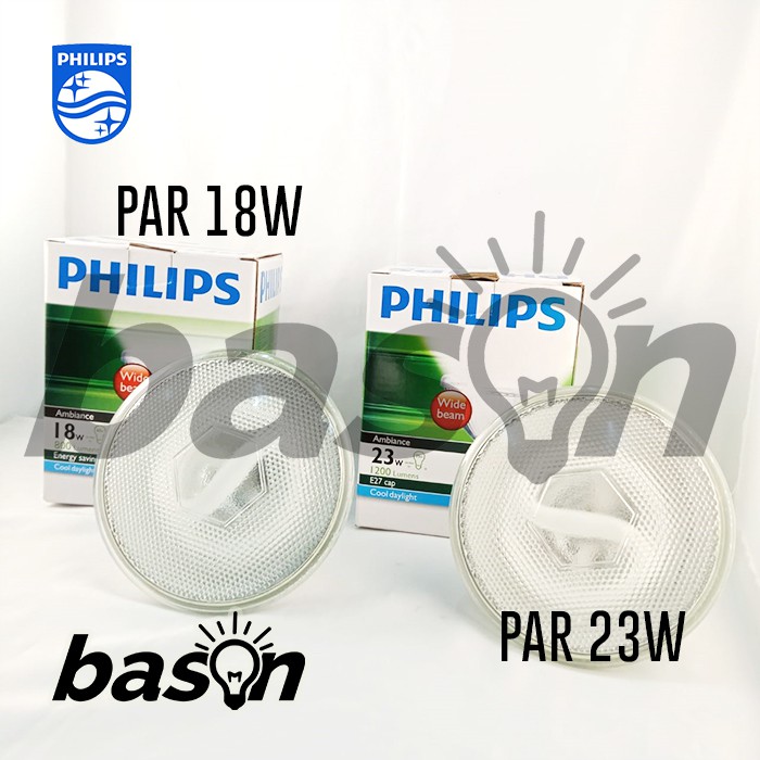 PHILIPS PAR38 18W - Lampu Sorot Hemat Energi cahaya Putih