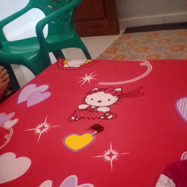 Sarung Kasur Busa Resleting Bahan Nikita