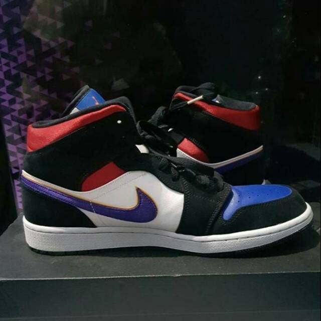 Nike Air Jordan 1 Mid top 3 Lakers