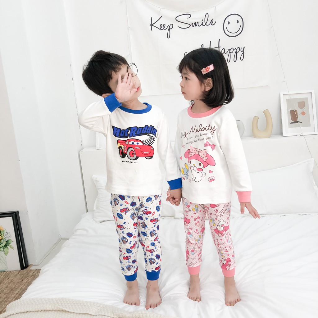 Baju Tidur Anak Setelan Piyama Cute Character