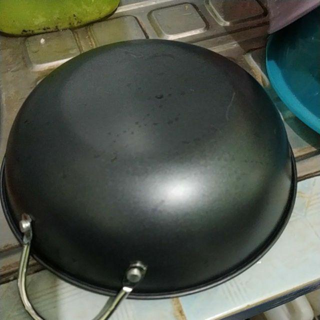 Kuali Hitam 20cm / Kuali Hitam / Katel Hitam / Wok Hitam