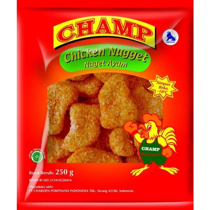 

Champ Chicken Nugget 250gr