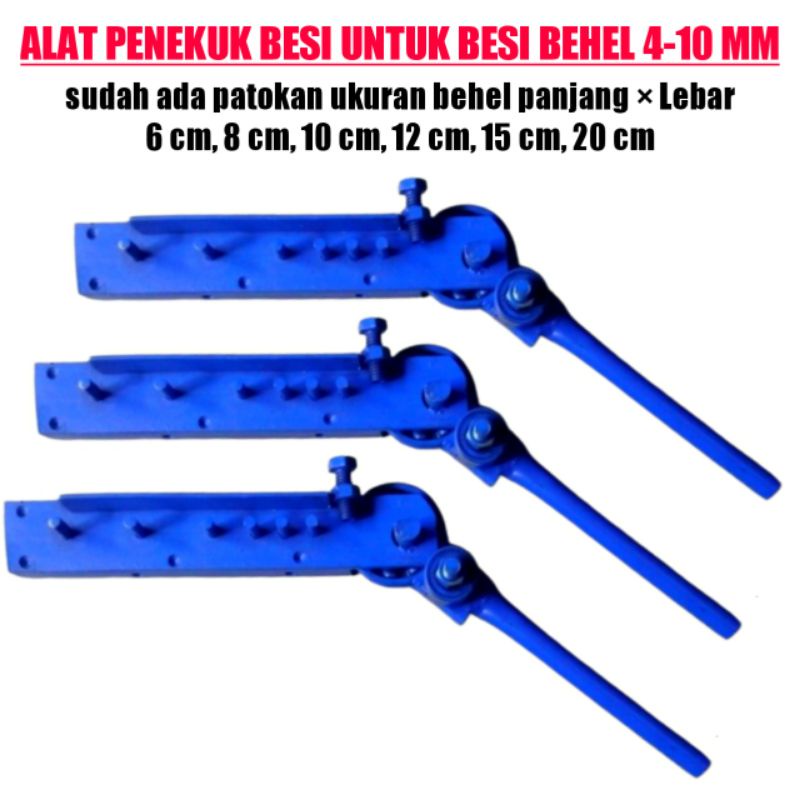 alat penekuk besi behel 4 sampai 10 mm